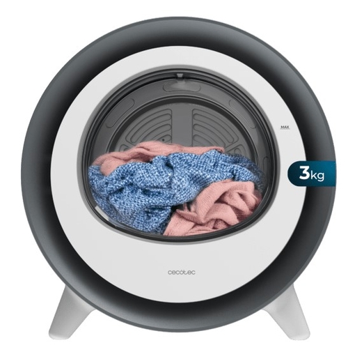 CECOTEC BOLERO DRESSCODE DRY 3500V Plata - Secadora de Evacuación Mini 3KG