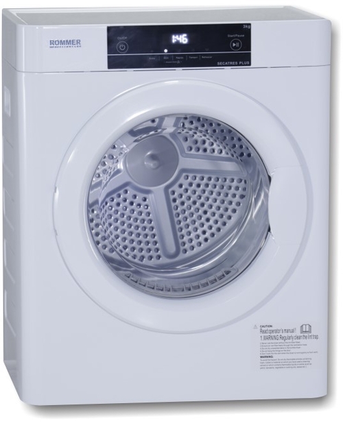 ROMMER SECATRES PLUS Blanco - Secadora de Evacuación 3KG