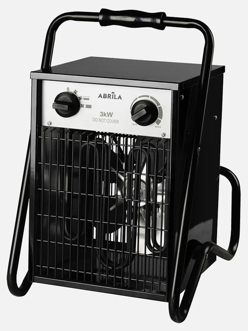ABRILA SIMEON Negro - Termoventilador Industrial 3000W