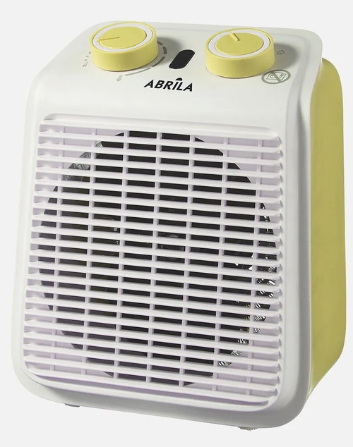 ABRILA PONCE Amarillo-Blanco - Termoventilador Eléctrico 2000W