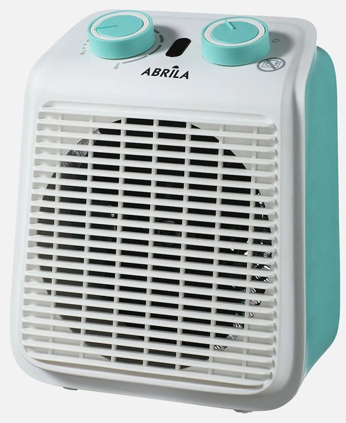 ABRILA PONCE Azul-Blanco - Termoventilador Eléctrico 2000W