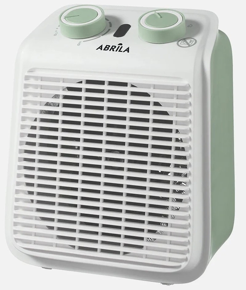 ABRILA PONCE Verde-Blanco - Termoventilador Eléctrico 2000W