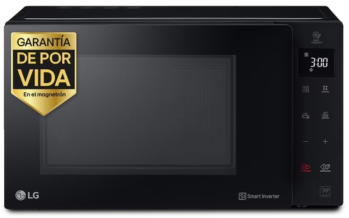 LG MH6535GIS Negro - Microondas 1000W 25L