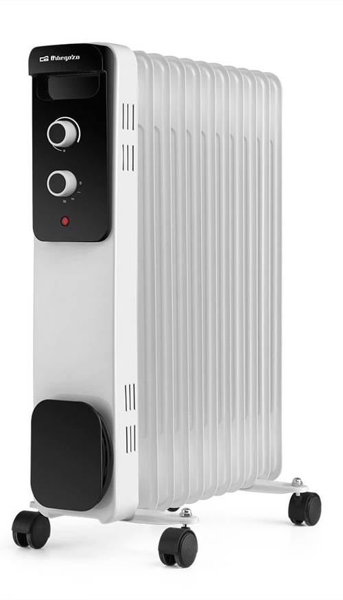 ORBEGOZO RO 2520 Blanco - Radiador de Aceite 2500W