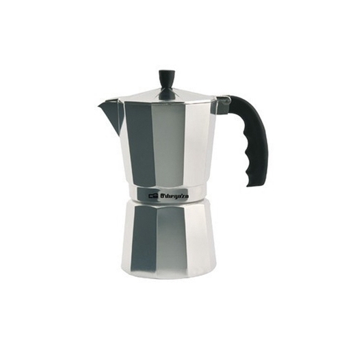 ORBEGOZO KF-900 INOX - Cafetera de Aluminio 9 Tazas