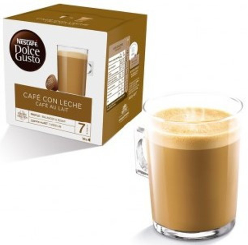 DOLCEGUSTO Con Leche 12148061 - Cápsulas de café 16 Unidades