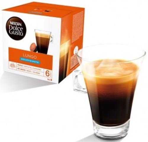 DOLCEGUSTO LUNGO DESCAFEINADO 012062868 - Cápsulas de café 16 Unidades