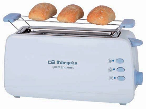 Tostador ORBEGOZO TO-4012 Blanco 850W