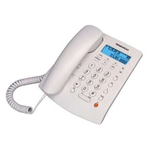 DAEWOO DTC-310  - Teléfono fijo Blanco
