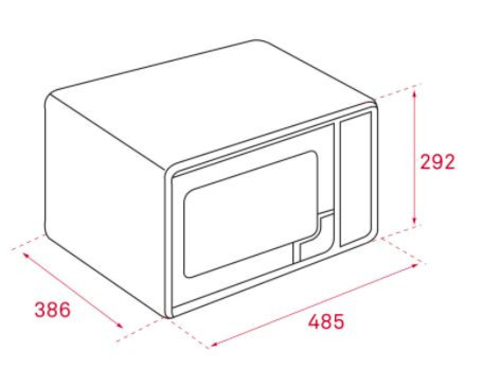Microondas TEKA MWE 230 G Blanco 23L 800W
