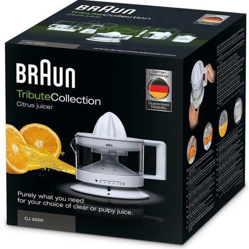 Exprimidor Braun CJ-3000 20W 1.75L Capacidad