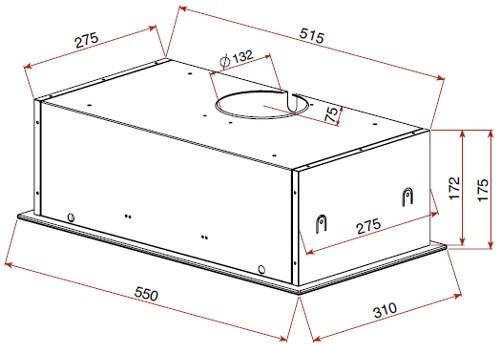 Grupo Filtrante TEKA GFG-2 Blanca 55CM