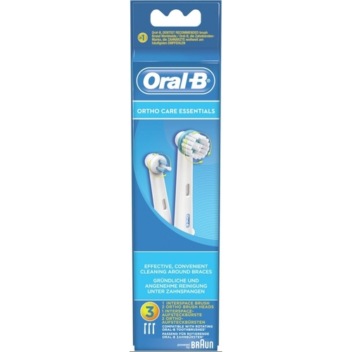 Recambio OralB Ortho Kit Especial Ortodoncia 3 Unidades