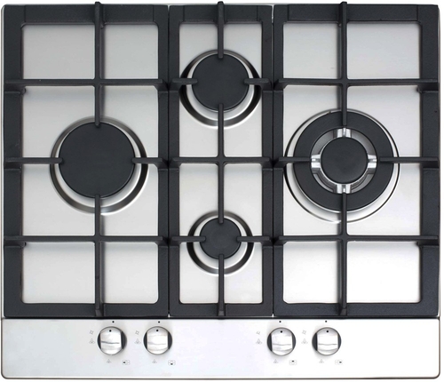 Placa de Gas CATA LGD 631 Inox  58cm Natural Y Butano