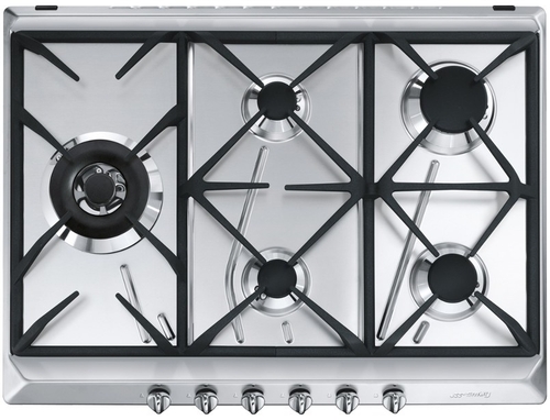 Placa de Gas Smeg SRV575GH5 Natural 5 Fuegos