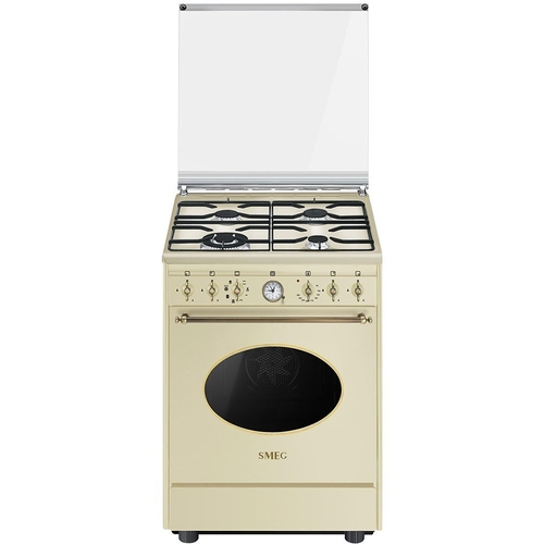 Smeg CO68GMP9 - Cocina de Gas Natural/Butano 4 Fuegos
