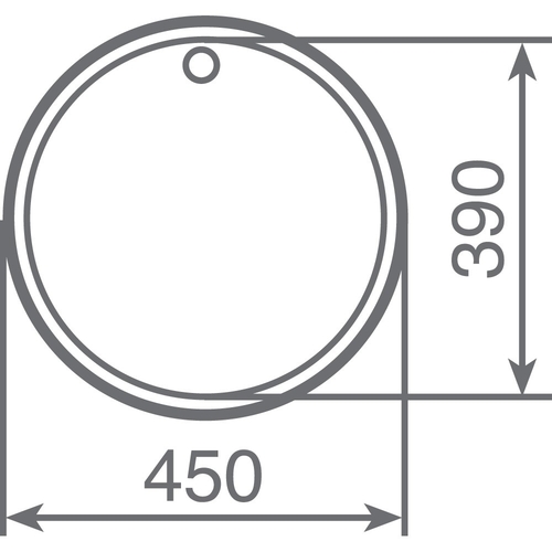 TEKA ERC 45 - Fregadero 1 Seno 45CM