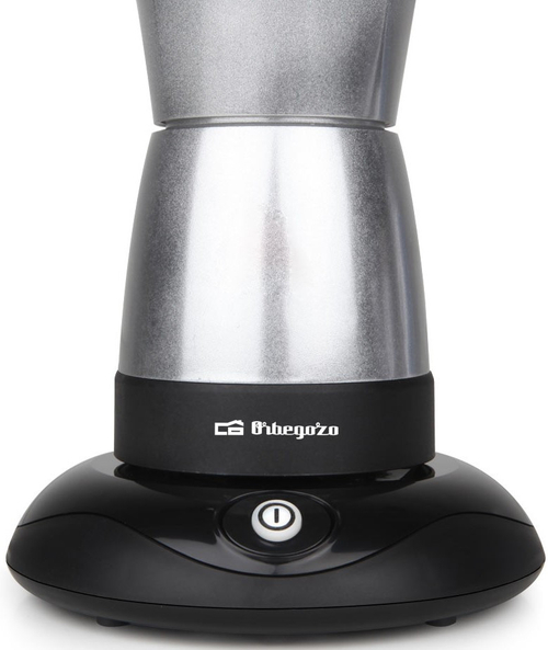 ORBEGOZO KFE-660 INOX - Cafetera de Aluminio 480W