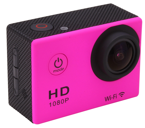 NK AC-3056-FDR Rosa - Cámara Deportiva 1.5"