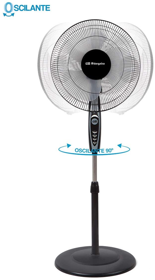 ORBEGOZO SF 0148 Negro - Ventilador de Pie 50W