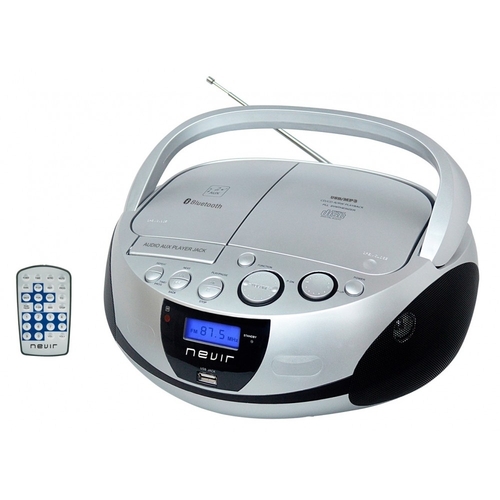 NEVIR NVR-480UB Gris - Radio Portátil Digital