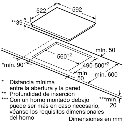 Vitrocerámica Eléctrica BALAY 3EB767LQ Negro 60cm