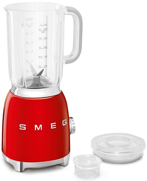 SMEG BLF01RDEU Rojo Brillante - Batidora de Vaso 800W
