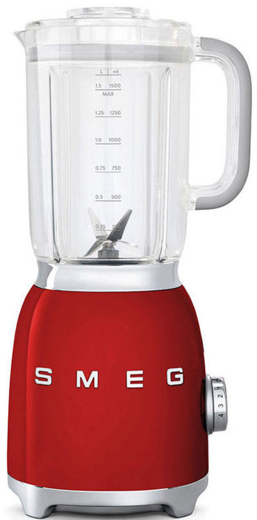 SMEG BLF01RDEU Rojo Brillante - Batidora de Vaso 800W