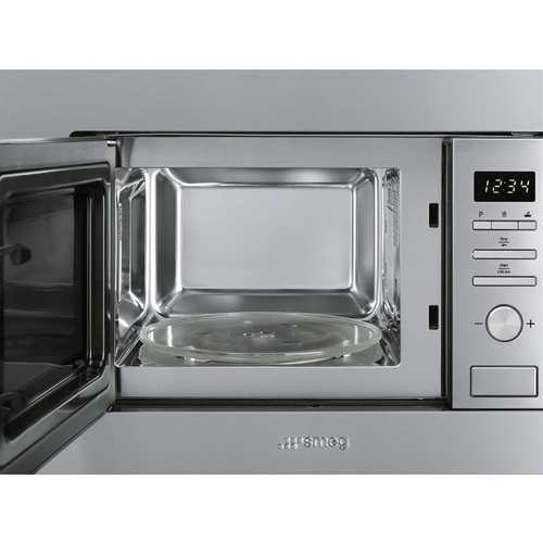 Microondas con Grill Smeg FMI017X Integrable 