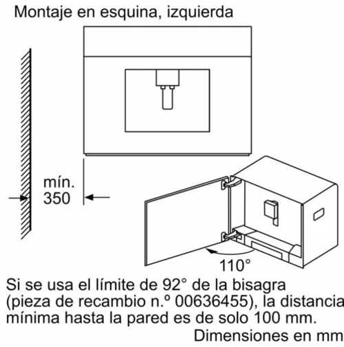 Cafetera Integrable Bosch CTL636ES6 Espresso Integrable