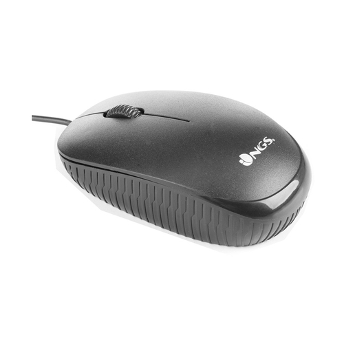 NGS FLAME Negro - Ratón 1000dpi