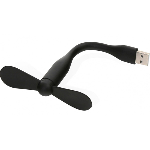 Ventilador USB Omega OUFU Negro 1W Flexible 23Gr Portátil   