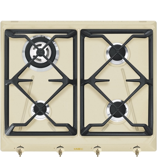 Placa de Gas SMEG SRV864POGH Natural 4 Fuegos