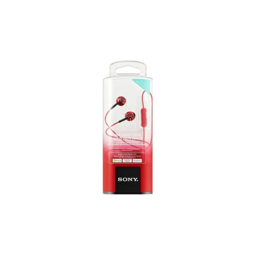 Auricular Sony MDREX110APR.CE7 Color Rojo 9MM 100 DB