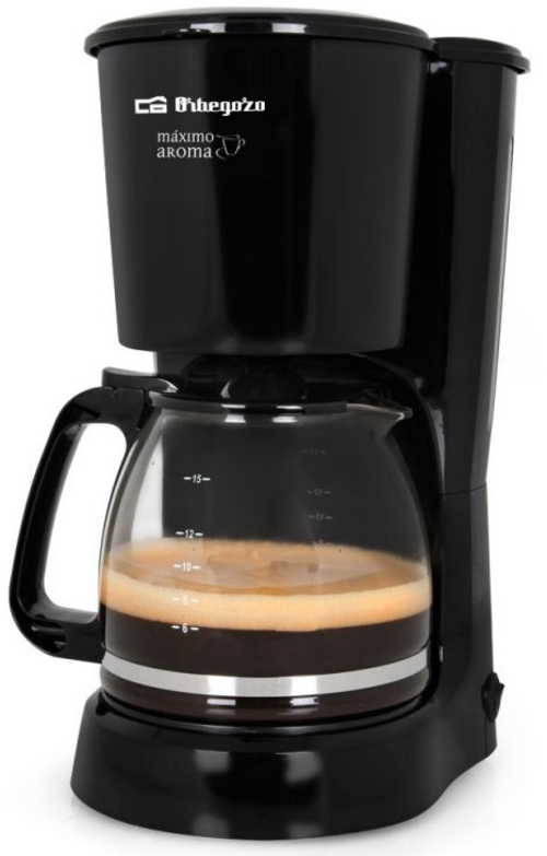 Cafeteras de Goteo ORBEGOZO CG-4024 Negro 15 Tazas