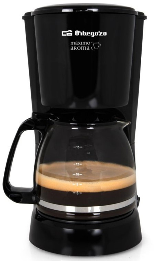 Cafeteras de Goteo ORBEGOZO CG-4024 Negro 15 Tazas