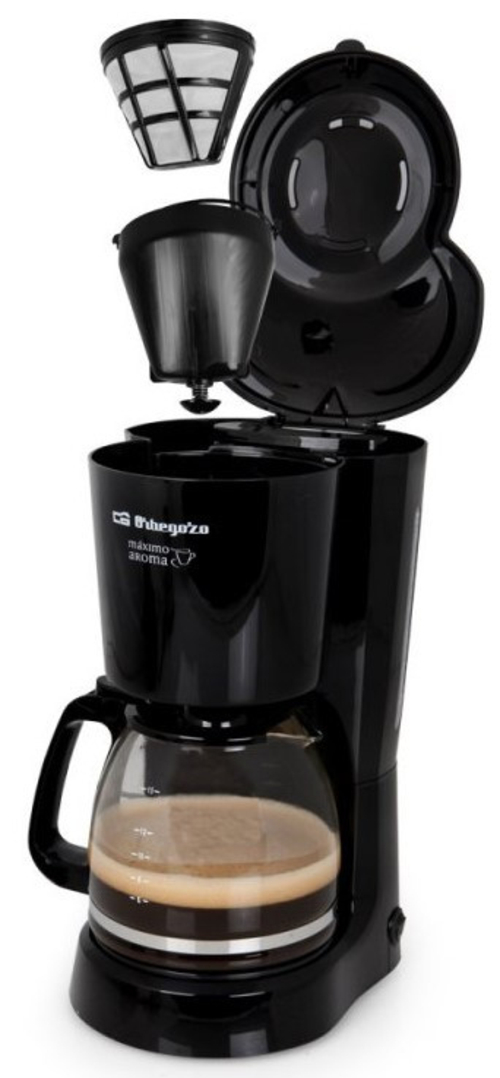 Cafeteras de Goteo ORBEGOZO CG-4024 Negro 15 Tazas