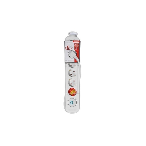 Regleta Vivanco 6 WAY POWER EKLS 6W 37647 1x6 14 M 