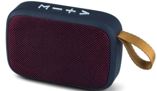 Altavoz Portátil Daewoo DBT-301R 5W FM MicroSD USB Rojo