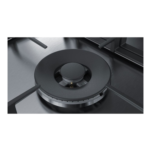 Placa de Gas BOSCH PCS7A5B90 Inox  75cm Butano/Natural