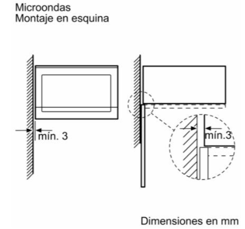 Microondas BOSCH BEL523MS0 INOX 20L 800W
