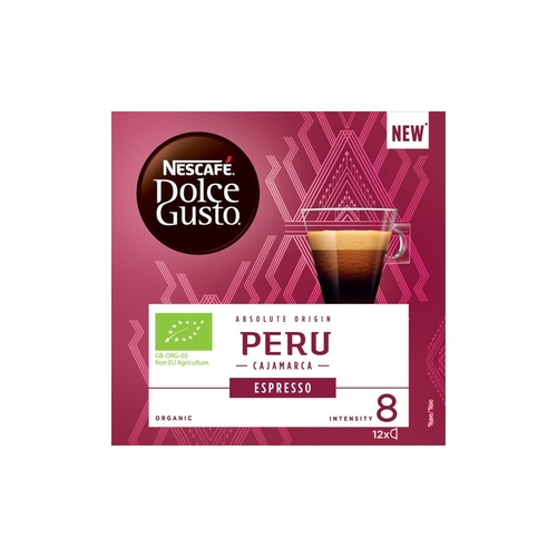 Cápsulas de Café Dolcegusto Absolute Origin Peru Ecológico