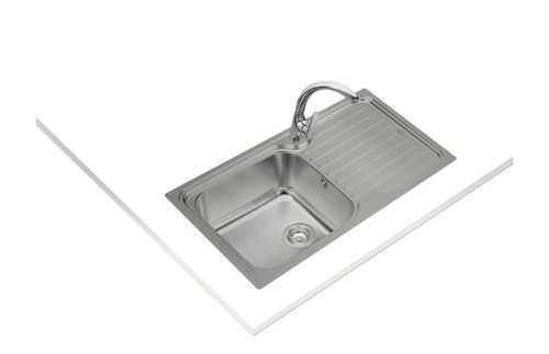 Fregadero TEKA CLASSIC 1C 1E SF INOX 50CM