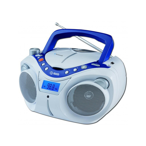 Radio CD/FM Elco PCD-33 BT Bluetooth MP3 USB Clásica  