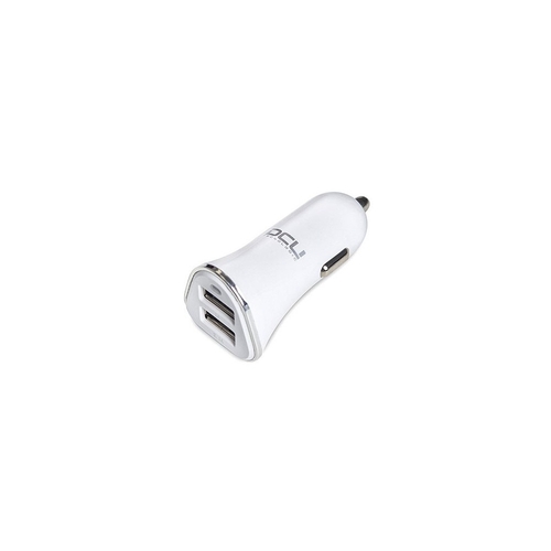 Cargador Coche DCU 36100305 Blanco Titanio 2 USB