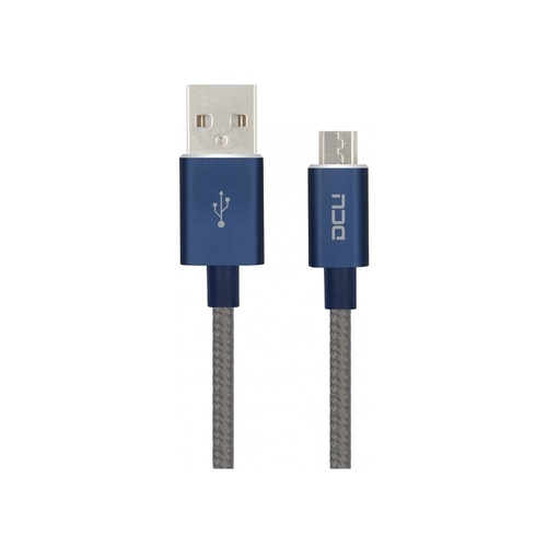 Cable DCU 30401280  GRIS AZUL Micro USB - USB 1M   