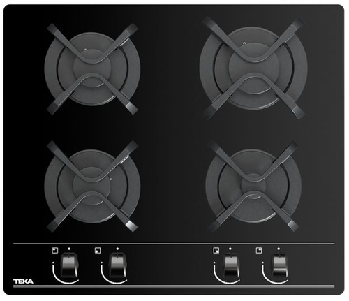 Placa de Gas TEKA GBC 64000 CRISTAL NEGRO 60CM NATURAL 