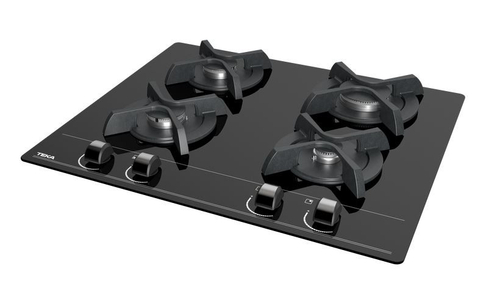 Placa de Gas TEKA GBC 64000 CRISTAL NEGRO 60CM NATURAL 