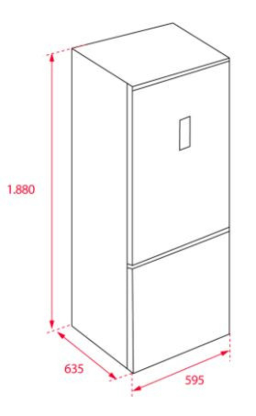 Frigorífico Combi TEKA NFL 342 INOX