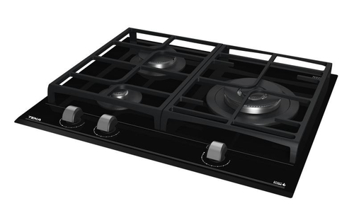 Placa de Gas TEKA GZC 63310 XBB CRISTAL NEGRO  60CM BUTANO 